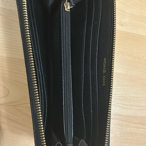 Michael Kors Black Zip Wallet - Picture 5 of 5